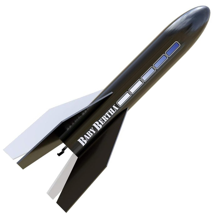 Estes Baby Bertha Flying Model Rocket Kit, Beginner Skill Level (001261)