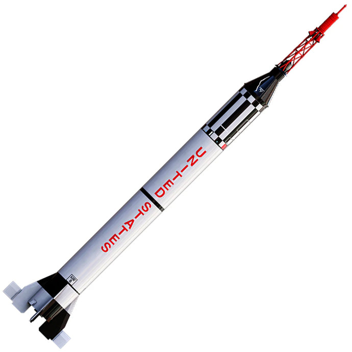 Estes Mercury Redstone 4 / Liberty Bell 7 Flying Model Rocket Kit, Advanced Skill Level, 1:34 Scale (001921)