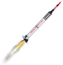 Load image into Gallery viewer, Estes Mercury Redstone 4 / Liberty Bell 7 Flying Model Rocket Kit, Advanced Skill Level, 1:34 Scale (001921)
