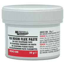Load image into Gallery viewer, MG Chemicals 8342 RA Rosin Flux Paste, Amber, 50 g Jar (8342-50G)

