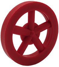 Load image into Gallery viewer, 100 Pack Red 35mm Front Wheels with Spokes for Co2 Dragsters
