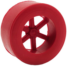 Load image into Gallery viewer, 100 Pack Red 40mm Rear Wheels with Spokes for Co2 Dragsters
