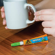 Load image into Gallery viewer, Gorilla 6 Pack 15 Gram Tubes Super Glue No-Drip Gel, Dries in 10-45 Seconds
