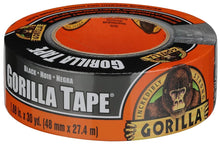 Load image into Gallery viewer, Gorilla 6 Pack 30 Yard Rolls Black Gorilla Tape, 1.88&quot; Wide
