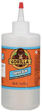 Load image into Gallery viewer, Gorilla 1 Pound Super Glue, Clear, Dries in 10-45 seconds
