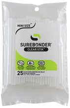 Load image into Gallery viewer, Surebonder 25 Pack Mini Size Hot Glue Sticks, 5/16&quot; Diameter × 4&quot; Length (DT-25)
