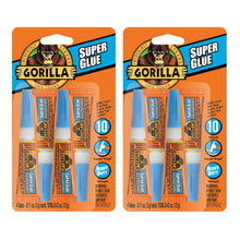 Load image into Gallery viewer, Gorilla 8 Tubes, 3 Grams per Tube Super Glue, Clear
