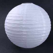 Load image into Gallery viewer, 12 Pack 12-inch Diameter Paper Chinese Lantern Lamp Shades for String Lights
