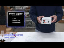 Load and play video in Gallery viewer, DC Power Supply 3V to 12V @2A, Compact Size, CE &amp; RoHS Compliant
