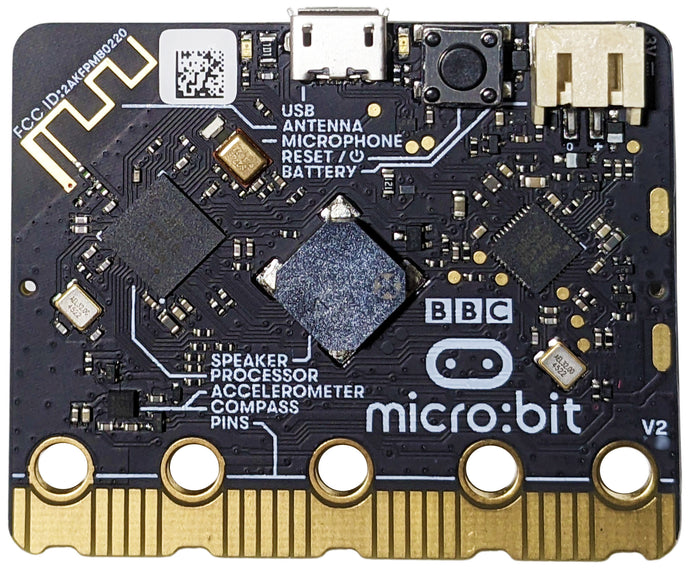 BBC micro:bit V2 Board Programmable SBC Computer for Coding and Programming