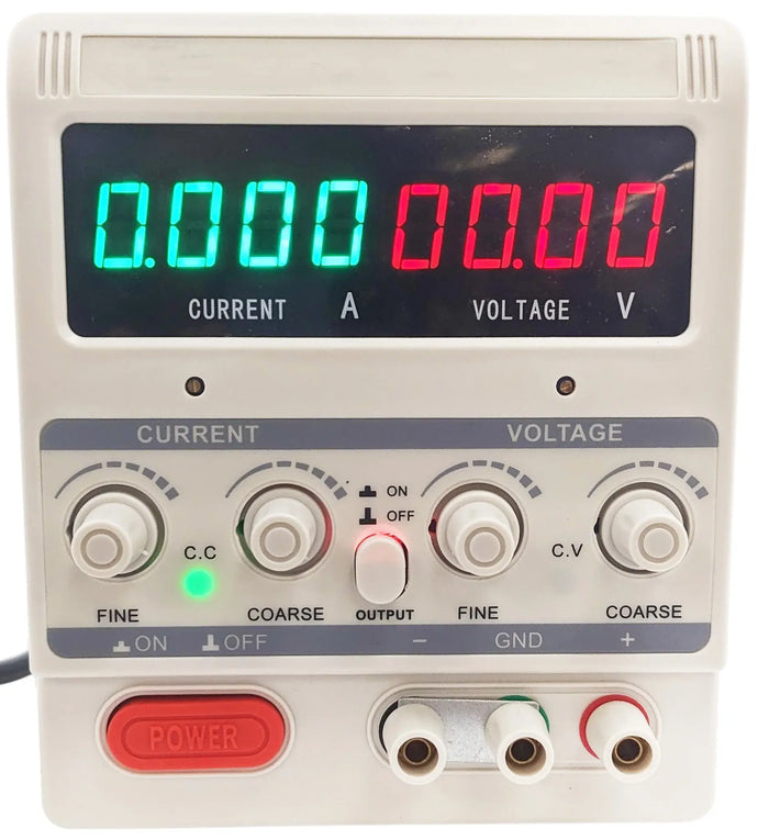 Adjustable 0-30V 0-5A Single Output Linear DC Power Supply with LED Displays