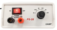 Load image into Gallery viewer, DC Power Supply 3V to 12V @2A, Compact Size, CE &amp; RoHS Compliant
