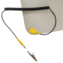 Load image into Gallery viewer, 22&quot; x 11&quot; Anti-static Work Mat with Alligator Clip Grounding Cord, Keyboard Size
