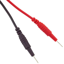 Load image into Gallery viewer, 36&quot; Banana to Test Pin Test Lead Set, Includes 1 Red and 1 Black Lead
