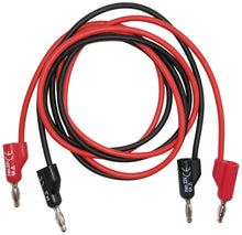 Load image into Gallery viewer, Banana to Banana Test Lead Set - Includes 1 Red and 1 Black, 36&quot; Length
