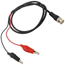 Load image into Gallery viewer, BNC to Red and Black Alligator Clips Test Lead, 36&quot; Long Coax and 6&quot; Long Connecting Leads
