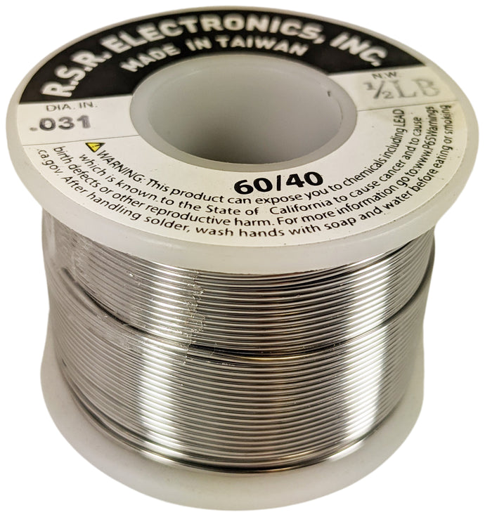 60/40 Rosin Core Solder, 0.031