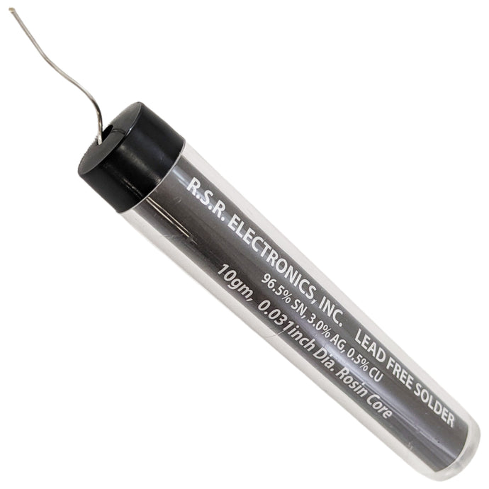 10 Grams Rosin Core Lead-Free Solder, 0.031