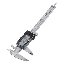 Load image into Gallery viewer, 6-Inch Stainless Steel Electronic LCD Digital Vernier Caliper Gauge with Carrying Case, Silver
