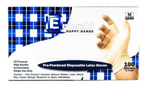 Latex Gloves | Low AQL | Pre-Powdered with absorbable dusting powder