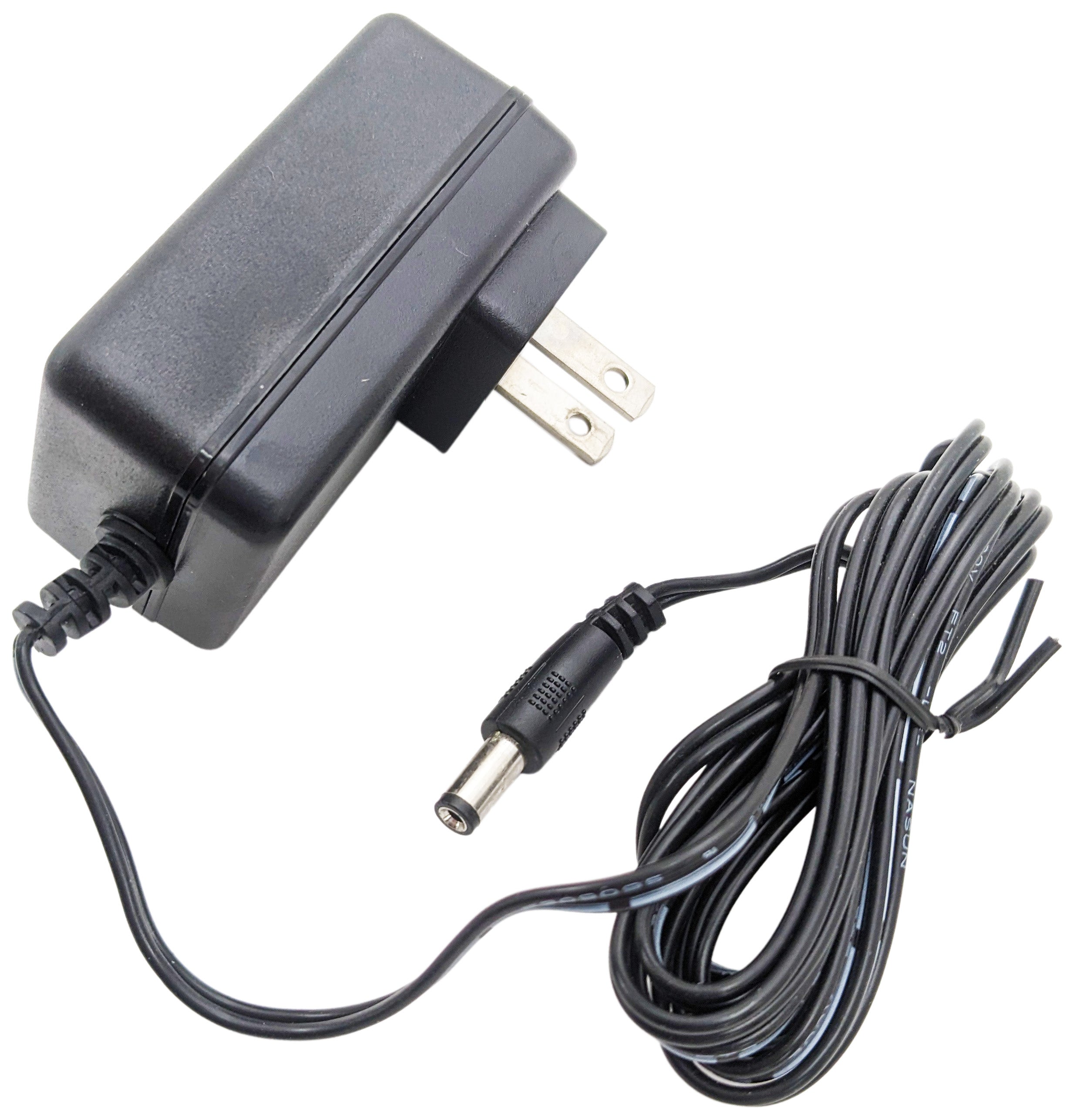 AC Power Adapter 12V 2A, 5.5mm OD x 2.1mm ID Barrel Plug, Center Posit ...