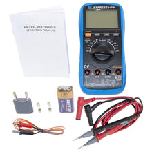 Load image into Gallery viewer, V79 Backlit Auto Ranging True RMS Digital Multimeter with Thermometer
