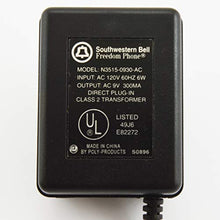 Load image into Gallery viewer, Southwestern Bell N3515-0930-AC Wall Adapter for Freedom Phone (9V AC 300mA)
