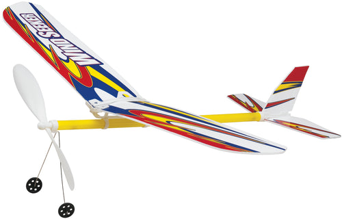 Rubberband Powered | Ready in Minutes | Enjoy flight, after flight with it's durable build