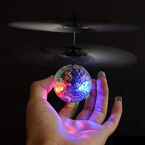 Magic Flying Hover Disco Ball with Colorful Lights Fun Helicopter Gad SciencePurchase