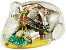 Load image into Gallery viewer, Line Tracking Robot Mouse DIY Robotics Soldering Kit, Uses Photo Interrupters as Eyes, Sound-Activated, Includes Assembly Instructions
