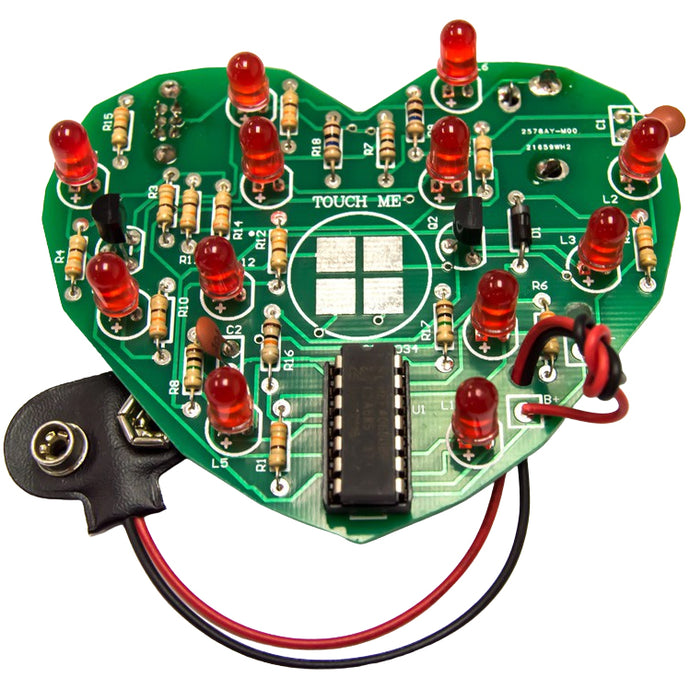 Emotional Heart Soldering Kit (Beginner Level)