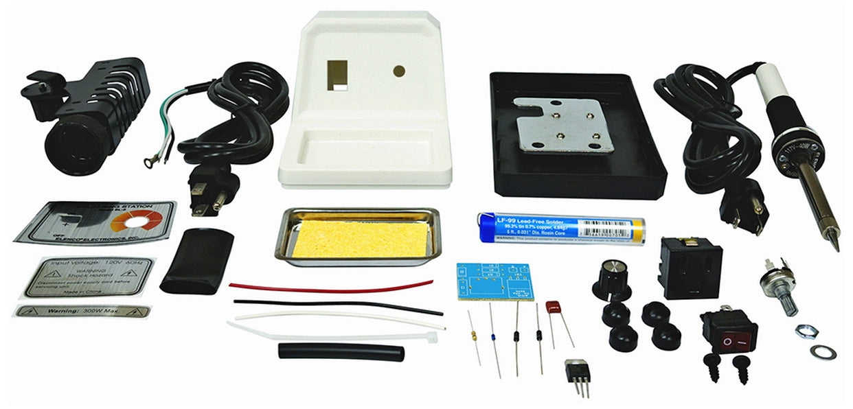 ELENCO SL-5 ELECTRONIC SOLDERING STATION ADJUSTABLE 5 to 40 WATTS