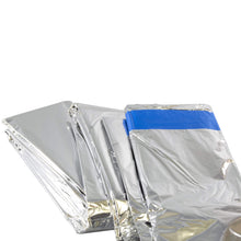 Load image into Gallery viewer, 10 Pack Emergency Mylar Thermal Sleeping Bag 84&quot;x36&quot;
