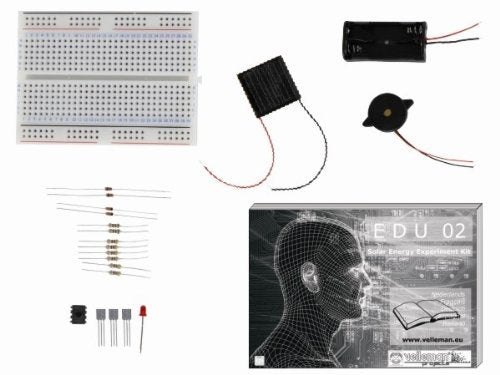 part of our EDUKIT range | clear instructions | 10 exciting projects | with micro controller | HQ breadboard