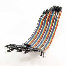 Load image into Gallery viewer, 40 Pin Male To Male Jumper Wire Cable, 9&quot; Long, Dupont M to M
