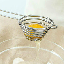 Load image into Gallery viewer, Stainless Steel Egg Separator Dishwasher Safe - Yolk Remover / Extractor
