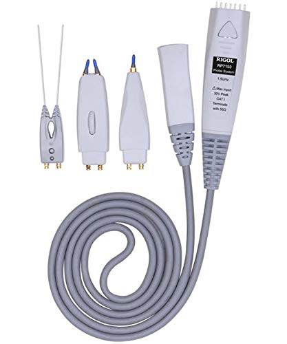 1.5 GHz Bandwidth Active Probe Kit option for DS6000 Series Oscilloscopes | Bandwidth: DC~1500 MHz | Damping factor: 10:1 | Input resistance: Differential: 50 kOhm +-2% Single-ended: 25 kOhm +-2% | Maximum Input voltage: ~30 Vp; CAT I