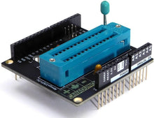 Load image into Gallery viewer, CANADUINO ZIF Socket Programming Shield V2 for Arduino
