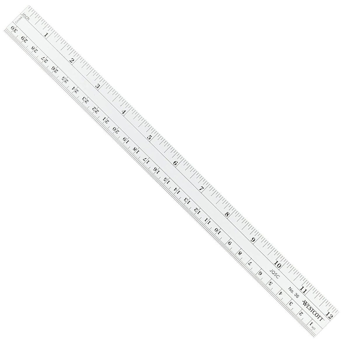 Westcott 12 Inch / 30 Cm Metric Flexible Ruler, Transparent ...