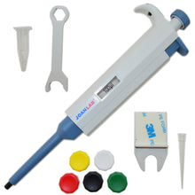 Load image into Gallery viewer, JoanLab 100µL Precision Mechanical Pipettor Micropipette, Accurately and Precisely Samples and Dispenses 100 Microliters of Liquid
