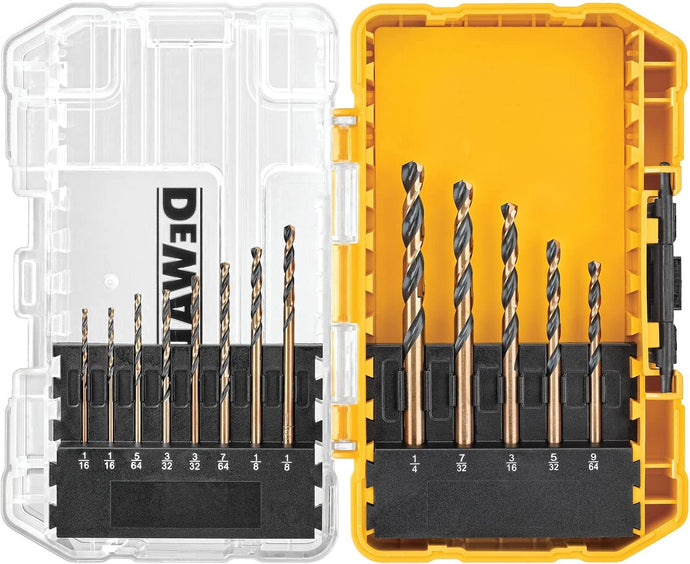 DEWALT 13 Piece Black Oxide Drill Bit Set with Pilot Point (DW1163)