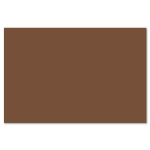 Construction Paper | Brown Construction Papaer | 12x18 Dark Brown / 50 Sheets/Pack