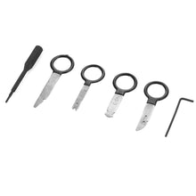 Load image into Gallery viewer, Car Stereo Radio Removal Tool Key Kit Compatible with Various Car Manufacturers
