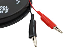 Load image into Gallery viewer, 2 Wire 30 Foot Retractable Test Leads, Red and Black 18 Gauge Wire with Alligator Clips on each End, Ideal for Electrical Troubleshooting Cars, Trailers, Boats
