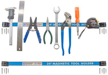 Load image into Gallery viewer, 2 Pack 24&quot; Magnetic Tool Holders (Mounting Screws Included)
