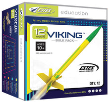 Load image into Gallery viewer, Estes 1755 Viking Rocket Bulk Pack, Includes 12 Model Rocket Kits (Intermediate Skill Level)
