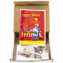 Load image into Gallery viewer, Tronix 1 Complete Lab - Fundamental Concepts &quot;Electronics for Robotics&quot; Manual &amp; Parts Kit
