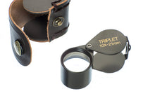 Load image into Gallery viewer, SE 10x Magnification Loupe, 21mm Triplet Lens, Black Round Body, (MJ31021BR)
