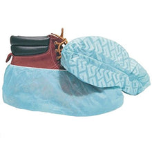 Load image into Gallery viewer, 150 Pairs Disposable Blue Shoe Covers Non-Skid Medical (Regular/Large, Sizes 6-11)
