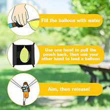 Load image into Gallery viewer, Water Balloon Launcher, 3 Person Slingshot Launches Balloons 500 Yards, Great Outdoor Fun, Also Flings T-Shirts, Snowballs, Splash Balls, Includes 500 Water Balloons and Storage Bag

